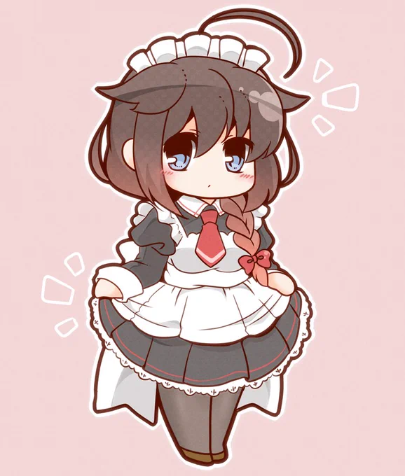 メイドな時雨チャンには豊富な栄養素が含ま 