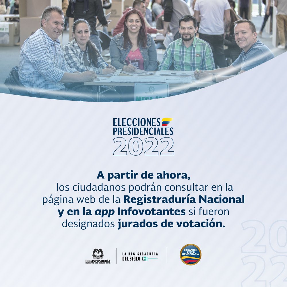 Registraduría Nacional del Estado Civil on Twitter "Consulta aquí si