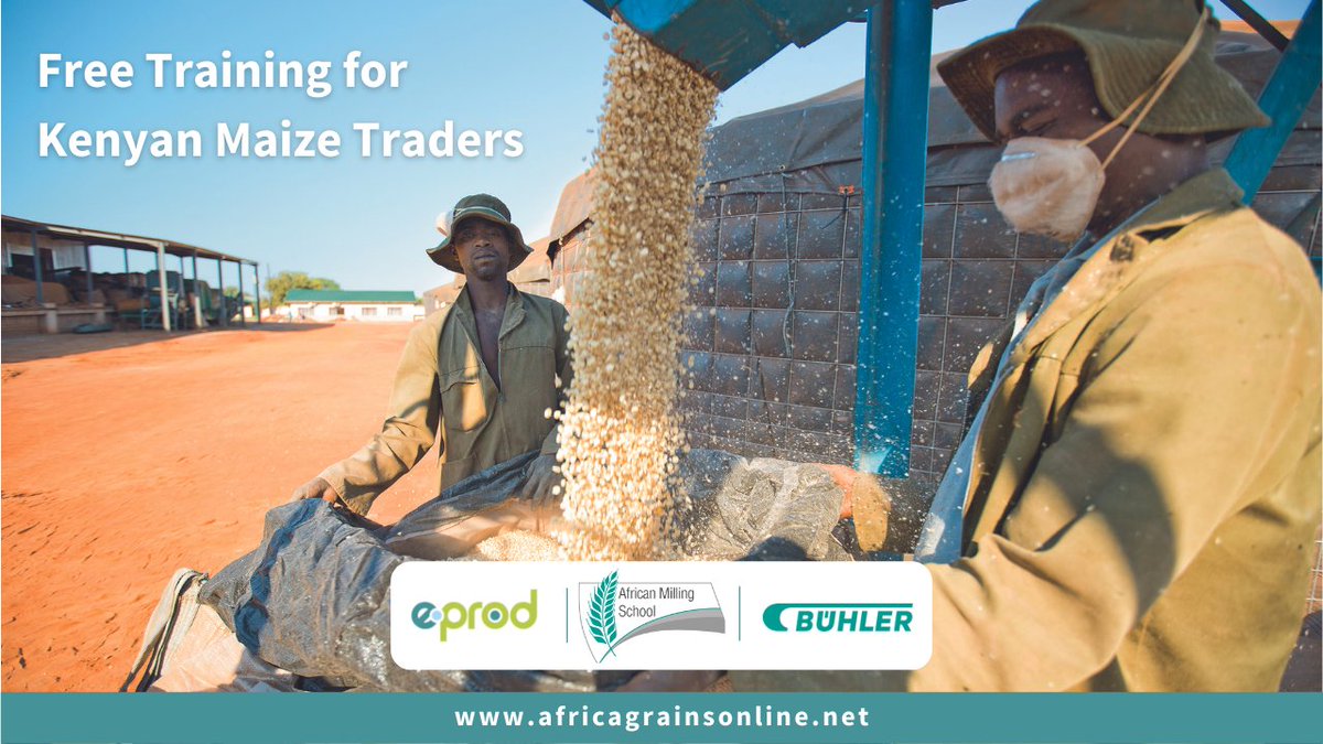 Are you a Kenyan maize trader? 
Africa Grains Online offers free online training to manage sourcing from maize farmers.
For further information, please reach out to info@eprod-solutions.com or directly register at: africagrainsonline.net

#eProd #africagrainsonline #graintrader