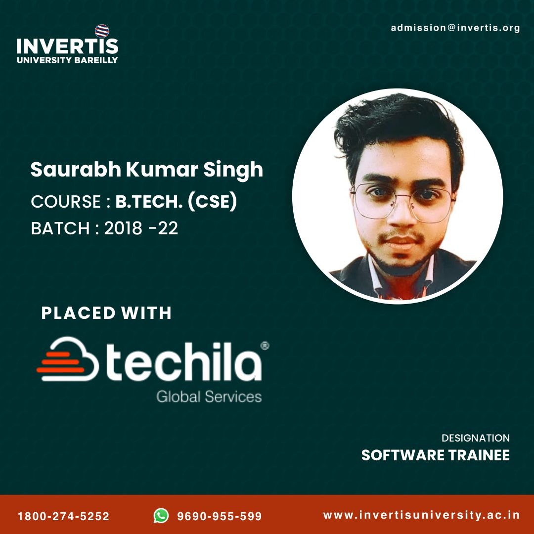 InvertisUni's tweet photo. Invertis University congratulates Faraz Nasim & Saurabh Kumar Singh.
May you both accomplish great things! We are immensely proud of you.
#techila #congratulations #welldone #appreciated #diploma #btech #btechstudent #bareilly #lifeatinvertis #invertisuniversity https://t.co/0CuXWvZput
