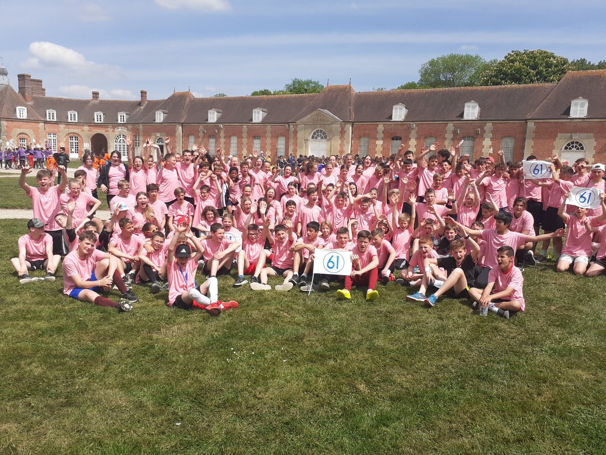 Belle journée pour les élèves du collège hier au Haras du Pin pour la course à obstacles et le lancement des Gymnasiades.<a href="/ClgGace61/">Clg J. Moulin Gacé</a> <a href="/dsden61/">DSDEN61</a> <a href="/ac_normandie/">Académie de Normandie</a> <a href="/UNSSOrne/">UNSS Orne</a> <a href="/unss/">UNSS_National</a> <a href="/ornedepartement/">Département de l'Orne</a> #generation2024