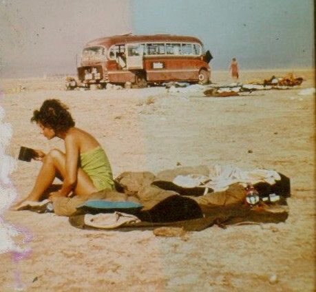 Canadian hippies, #Iran’s border with Iraq, 1966