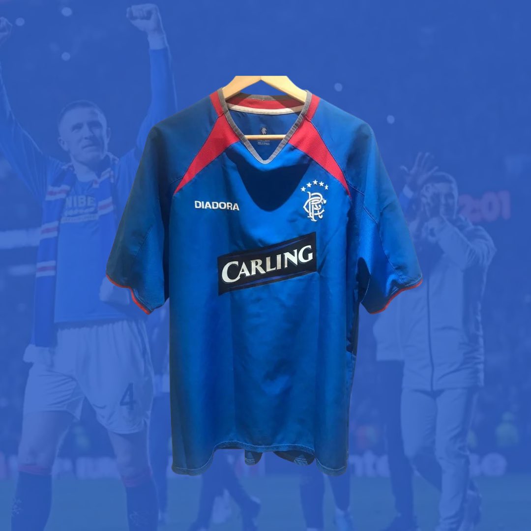 ThrowbackFitba's tweet photo. Heading to Seville? 🇪🇸✈️

Check out our retro Rangers collection online.

👉 https://t.co/Bd0UDHdHpz https://t.co/f957pQvsY6