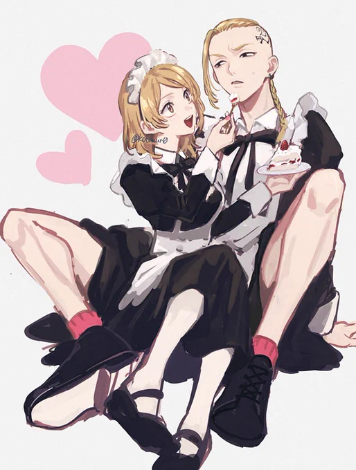 ※女装※ 誕生日とドラエマとメイド全部つめました おめでと🎂🎉 