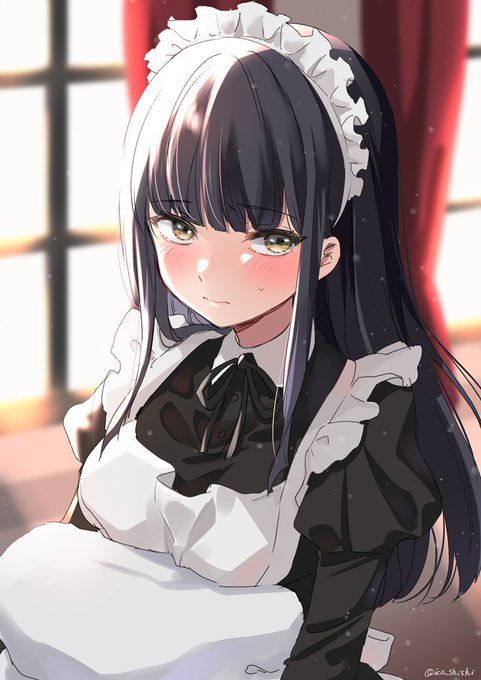 褒められると恥ずかしいメイド #メイドの日 