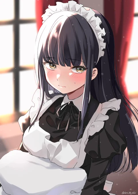 褒められると恥ずかしいメイド #メイドの日 