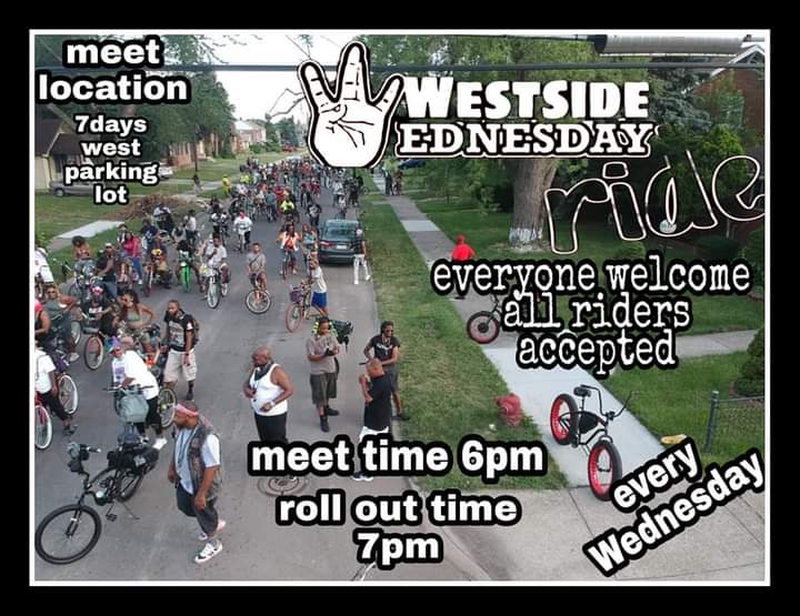 #bikedet #westsidewednesday #lanebangers btw 7 Days West is located on Greenfield Rd. and Grand River #Detroit #Michigan