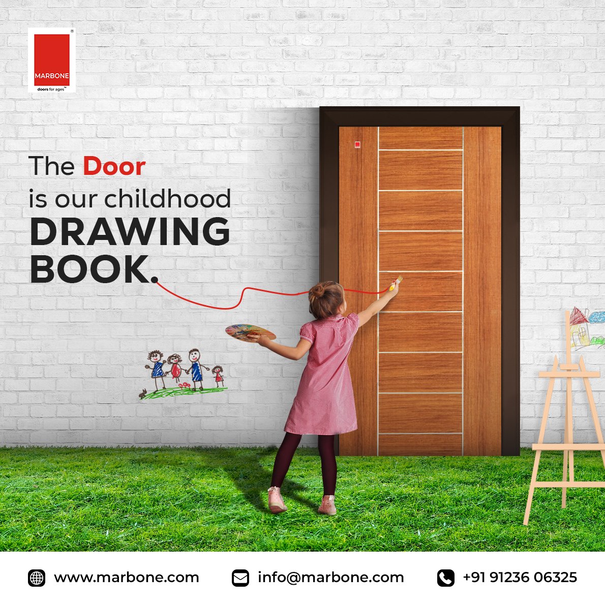 MarboneDoors's tweet photo. We were all scolded in our childhood for drawing on the doors. But now that we look back at all the memories, we realise how important those doors were for us. Give your children the same experience by installing Marbone doors at your home.

#Frames #Chaukhat #DoorFrames https://t.co/SG2MZGucKI