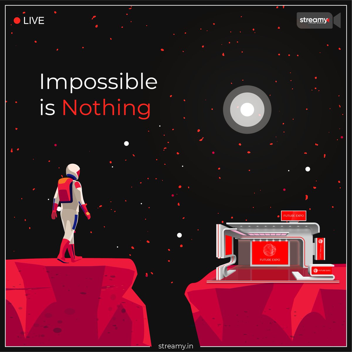 streamytech's tweet photo. In many ways, virtual events have opened a whole new world of possibilities. 
With Streamy, this world has now become more accessible to all. 
Stay tuned. 
---
#TaglinesThatFitStreamy #SS #virtualisthenewexperiential #Streamy  #virtualevents #eventprofs @deepak_pawar https://t.co/AXw71XmXkD