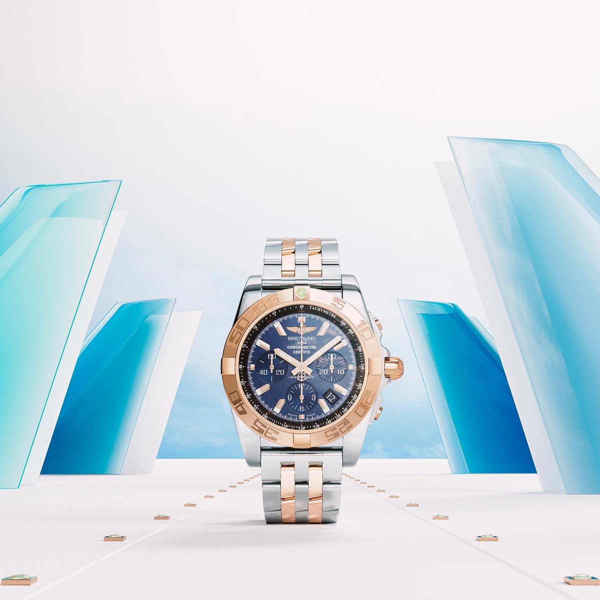 EmmanuelleVonck's tweet photo. New personal series: « Times », full cgi watches pictures. Today, the first one ⌚️ ✈️ 
Shading, lighting, rendering and post production by me. 
#cgi #graphic #design #digitalart #3d #jewellery #watch #luxury #illustration #fullcgi #aviation #breitling #breitlingwatch https://t.co/KaOLXs57uj