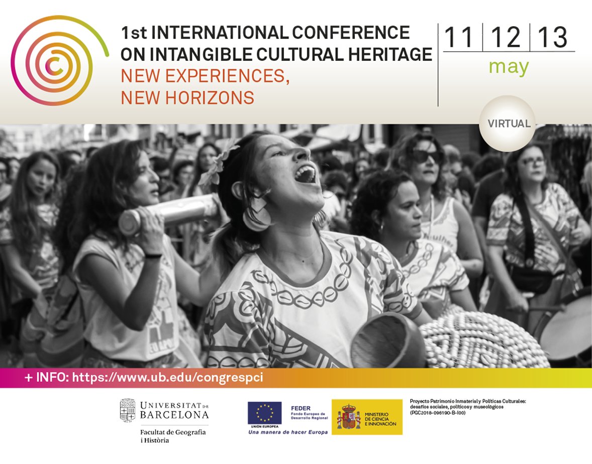 alegeop's tweet photo. This Friday 13th 😱 is a lucky day to connect to #congressPCI_ICH to hear about #IntangibleHeritage and #tourism from our international speakers in 2 sessions, English &amp; Spanish. Organized w/ @JPumarola &amp; Pilar Leal L.✍️https://t.co/N7H8ZE069a https://t.co/3fqc7y4vfy