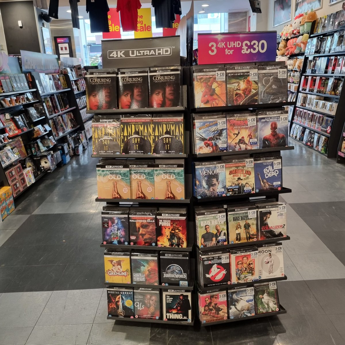 hmvArgyleSt's tweet photo. Want the very best in sound and picture quality? Upgrade to #4k #ultrahighdefinition. Ask our store colleagues for recommendations on the very best titles. https://t.co/5vlmbH8lmh