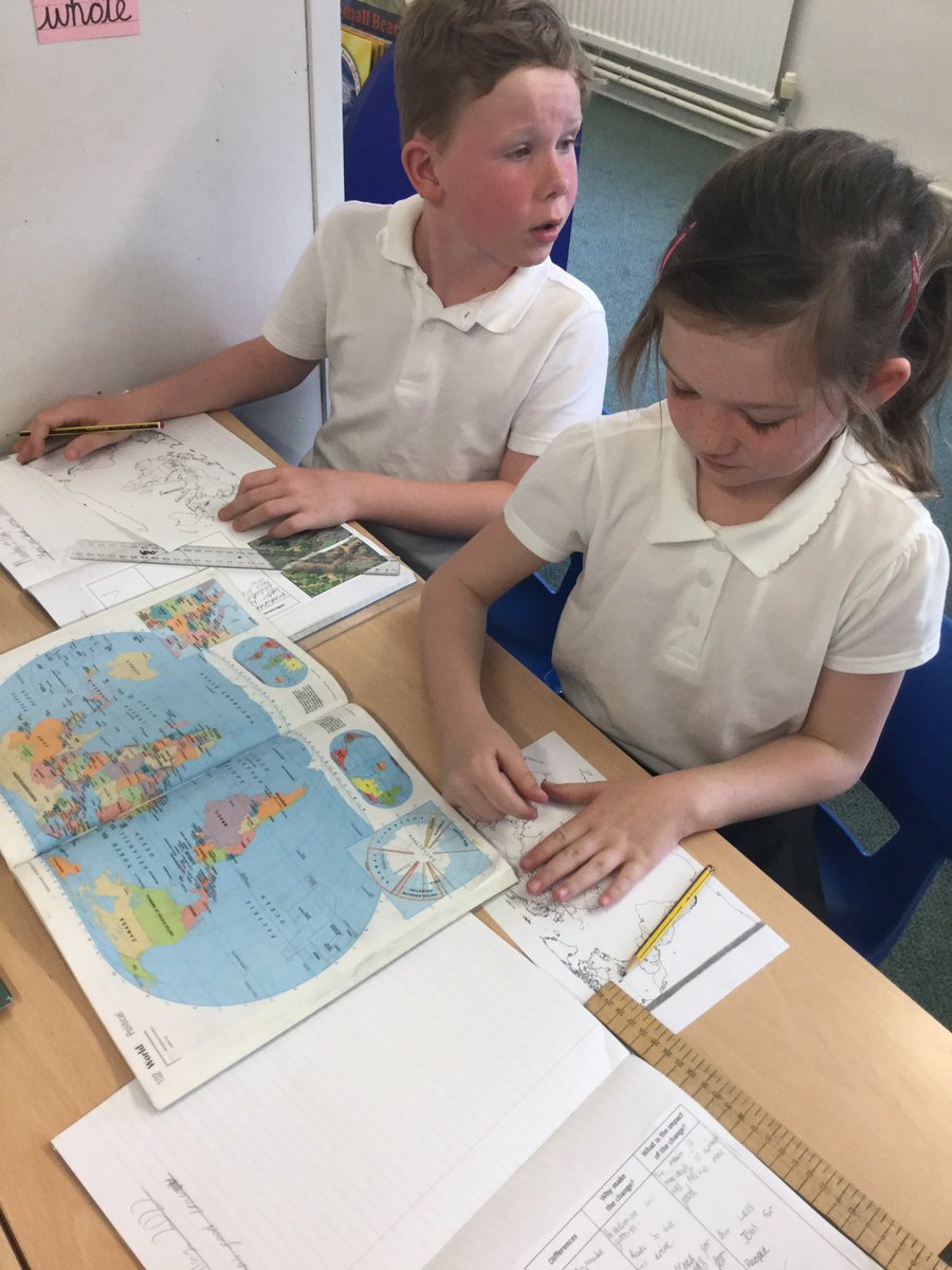 MD_Class3's tweet photo. Where does my food come from? 
Children used a world map and atlas’ to locate the countries where various different food come from 🍉🍍🥩🍌@MD_Class3 @MillDamSchool #MDgeography https://t.co/wdqsKU04lF