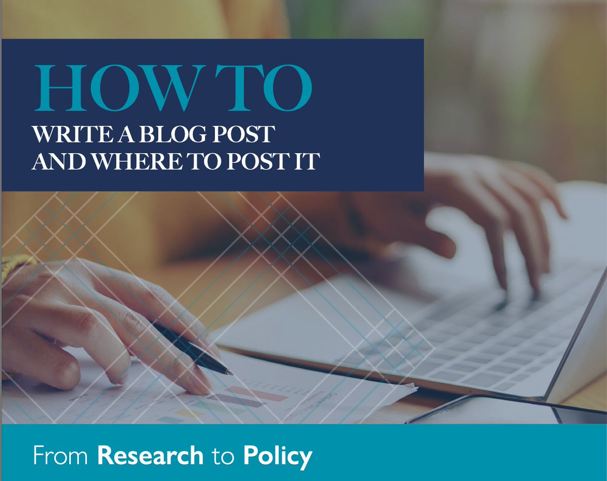 PolicyExeter's tweet photo. 🌟Maximise your Research Effectiveness! 🌟 An online presence can aid the dissemination of your research. So we've designed a "how to" guide to help you create #BlogPosts for your work!  #InfluencePolicy #research #policyimpact
Click here 👉 https://t.co/jA9BPOQ0qz https://t.co/Dxvme43hVA