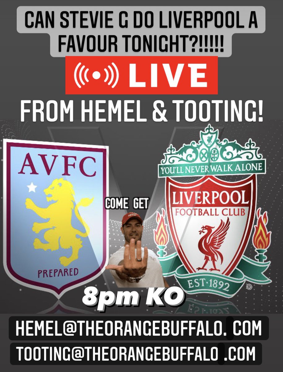 OrangeBuffalo's tweet photo. Live tonight! 🍗🧡⚽️🍺 https://t.co/EC2WfoDhjk