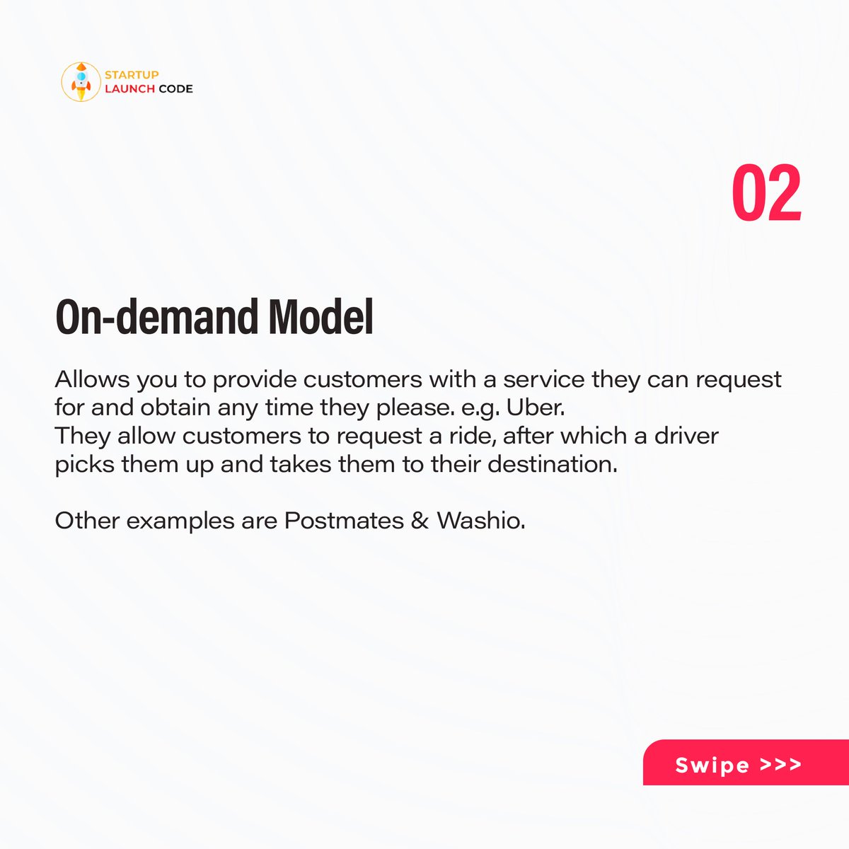 Startup_LC's tweet photo. As a startup business seeking long-term success, it is not enough to have a great idea for a product or service. 

It is important to work on developing a business model that will help ascertain how the business will be run.  

#Startuplaunchcode #startups #growth #startupmodel https://t.co/A1esb2Ce41