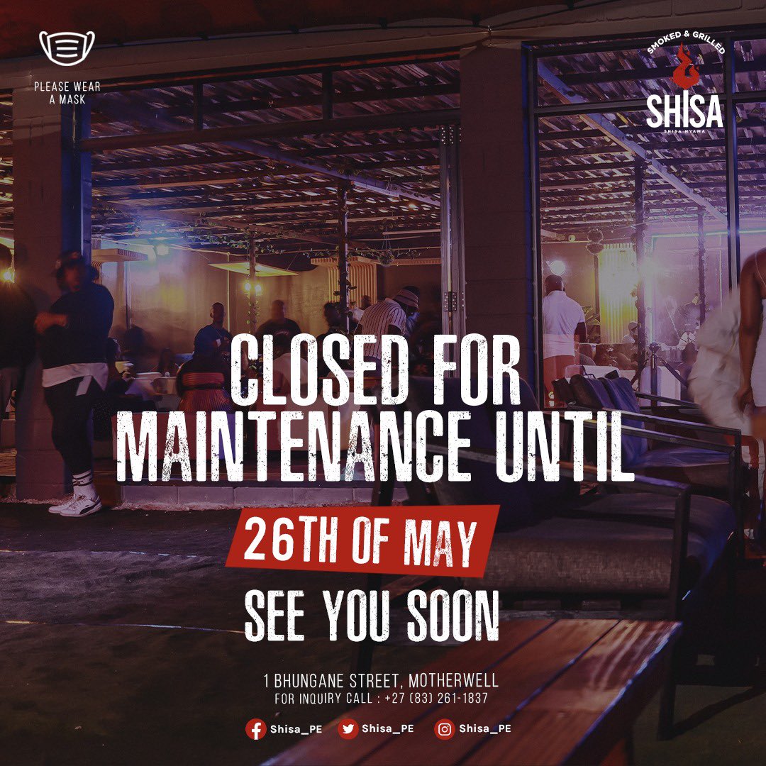 See you soon Gqeberha! 🔥