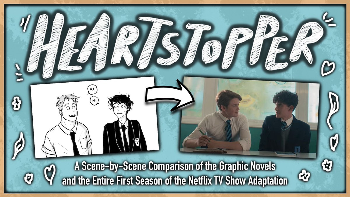 TheGavGav7's tweet image. A comprehensive deep-dive into the first 2 volumes of Heartstopper by @AliceOseman and comparing them scene-by-scene to the Netflix TV series.

What was changed? What was similar? Find out why I think this is the best adaptation ever 🌈 RT's appreciated!

youtu.be/hx4S8rgqOgo