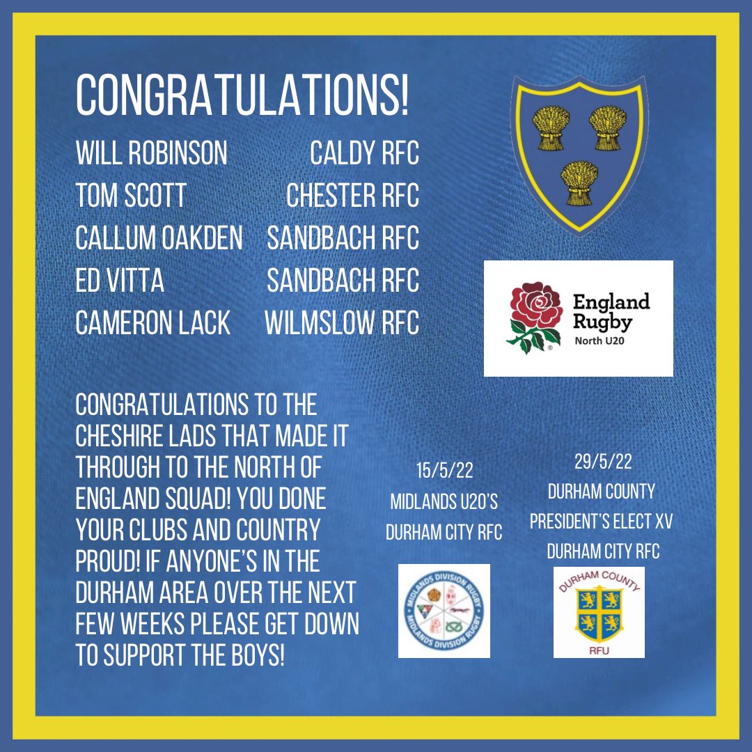 Chester Rugby (RUFCChester) / Twitter