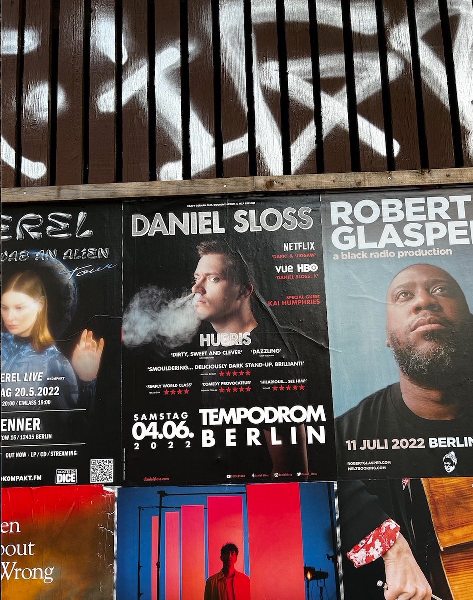 BERLIN! Not long now before I bring my show HUBRiS to <a href="/tempodrom/">Tempodrom</a> on 4th June. Hope to see you there!
Tickets: danielsloss.loveyourartist.store/de/events/60a6…