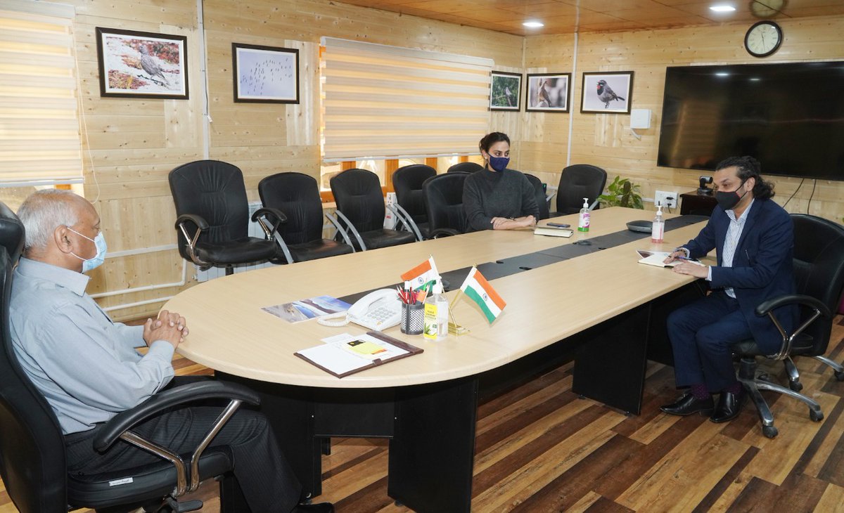 Vice-President <a href="/partners_primus/">Primus Partners</a> calls on Hon'ble <a href="/lg_ladakh/">Office of the Lt. Governor, Ladakh</a> @R_K_Mathur; shares report on 'Ladakh: Unleashing Potential' prepared in collaboration with <a href="/ASSOCHAM4India/">ASSOCHAM</a>, discusses possible interventions &amp; collaborations for development of Ladakh