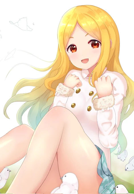 企画参加させて頂きました。

ほんと可愛いですよねぇ。
整った顔立ちに純真な性格
ふわふわな金髪にもちもちボディ

最高です!

小さな歌姫の歌が私達の世界にも届くように
応援していますね。

#望月聖の魅力おもち寄り
 #望月聖の歌声はきっと届く 
 #望月聖 