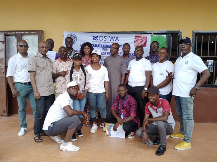 foundation_atk's tweet photo. The Ahmed Tejan Kabbah Foundation for Peace, Tolerance, Human Rights and Democracy has recently held a 2 day training for journalists from across various media houses in Kono District. https://t.co/xYTTb2WAPJ