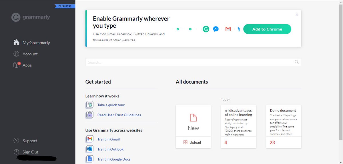 _soundmonster's tweet photo. vouch @elspremium for grammarly prem thank uu! https://t.co/i3TYSKaA8i