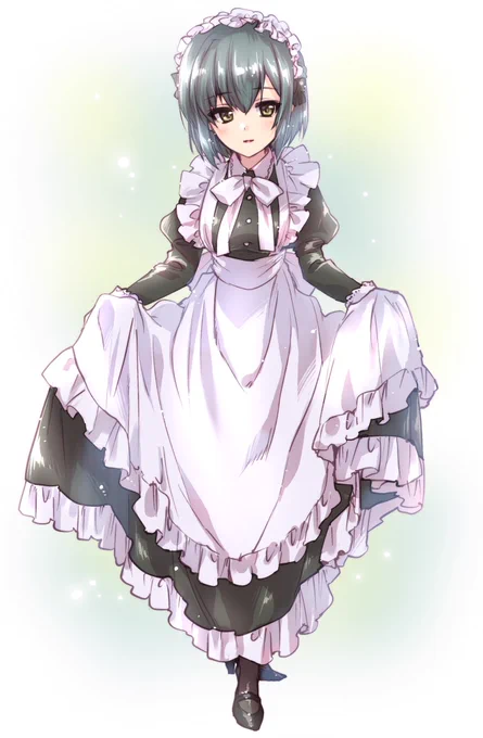 #メイドの日 らしいので、TwitterとかSkeb依頼で描いたメイドさんたち❣️ 