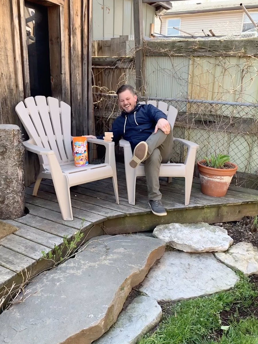 lukehildebrandt's tweet photo. Swapping war stories with my #1 Survivor frenemy. #lostfirstchallenge #finalimmunity @survivorathome https://t.co/I5e6xdmUTE