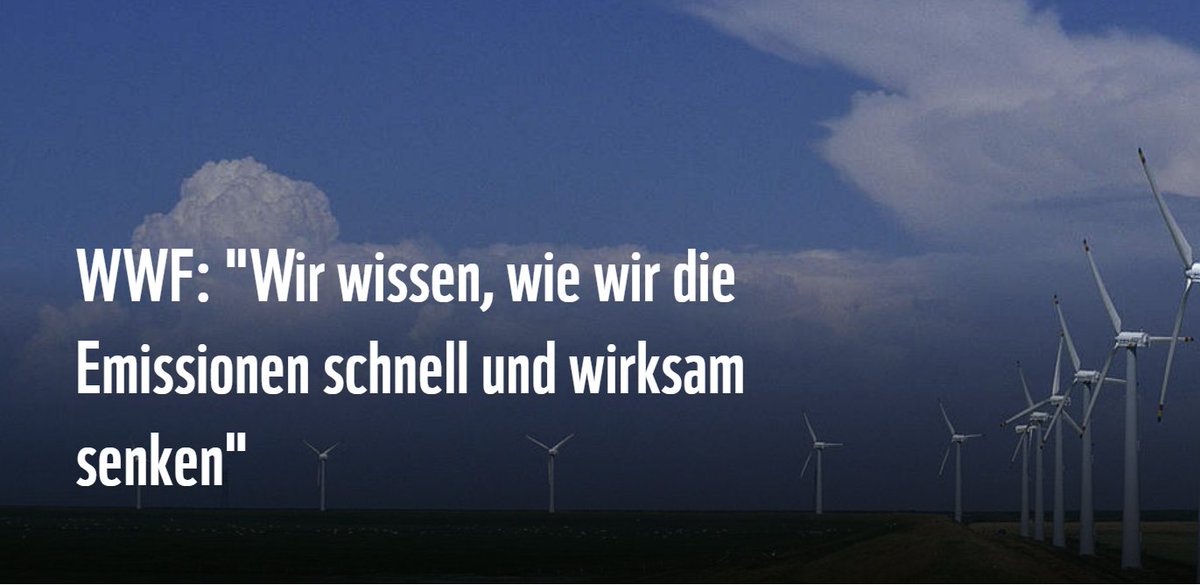 KlimaWWF's tweet image. Eigentlich gar nicht so schwer.
Problem?
@WMO: Wir könnten das 1,5°C-Limit bereits 2026 überschritten haben.
Lösung:
@RaddatzWWF: &quot;Wir wissen, wie wir die Emissionen senken: Raus aus der #FossilenEnergie, mehr Energieeffizienz &amp;amp; mehr #ErneuerbareEnergien.“
wwf.de/2022/mai/wwf-w…