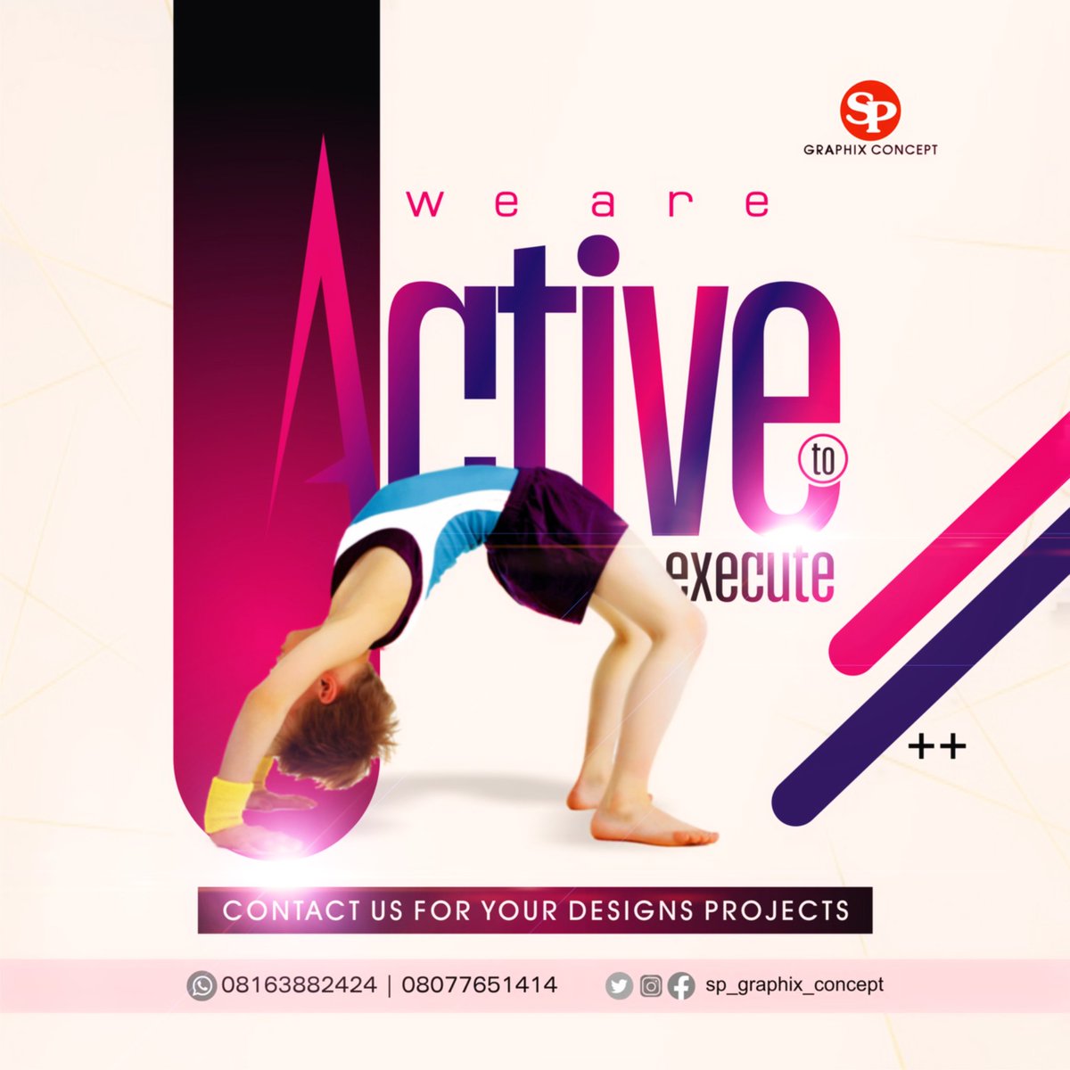 graphix_sp's tweet image. We are Ready, active and available to execute. 
Contact us for your graphics design projects ❤🔌❤🔌