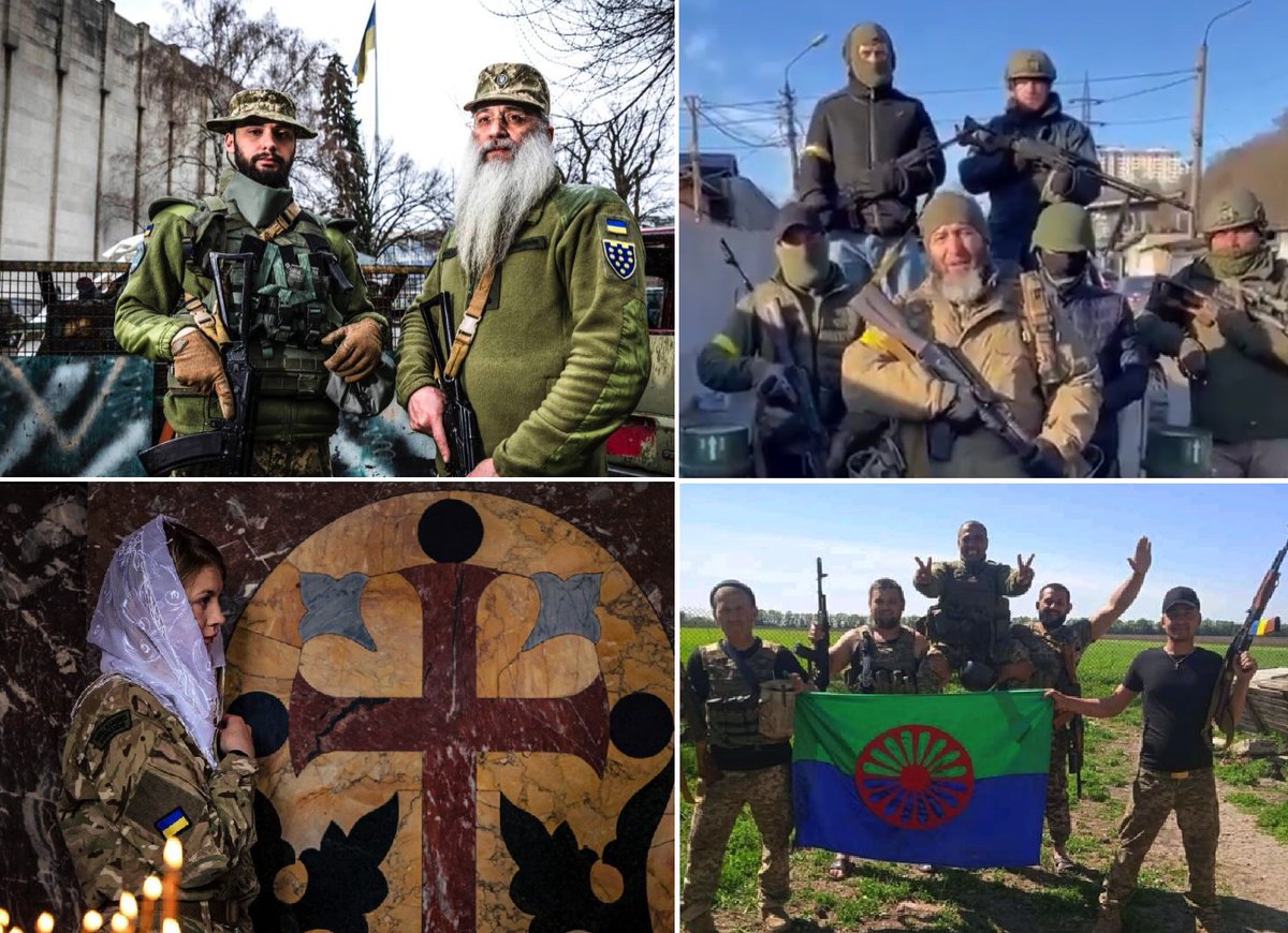 In Ukraine, Jewish, Christian, Muslim and Roma soldiers are fighting side by side to defend humanity from fascism.
#FactsMatter