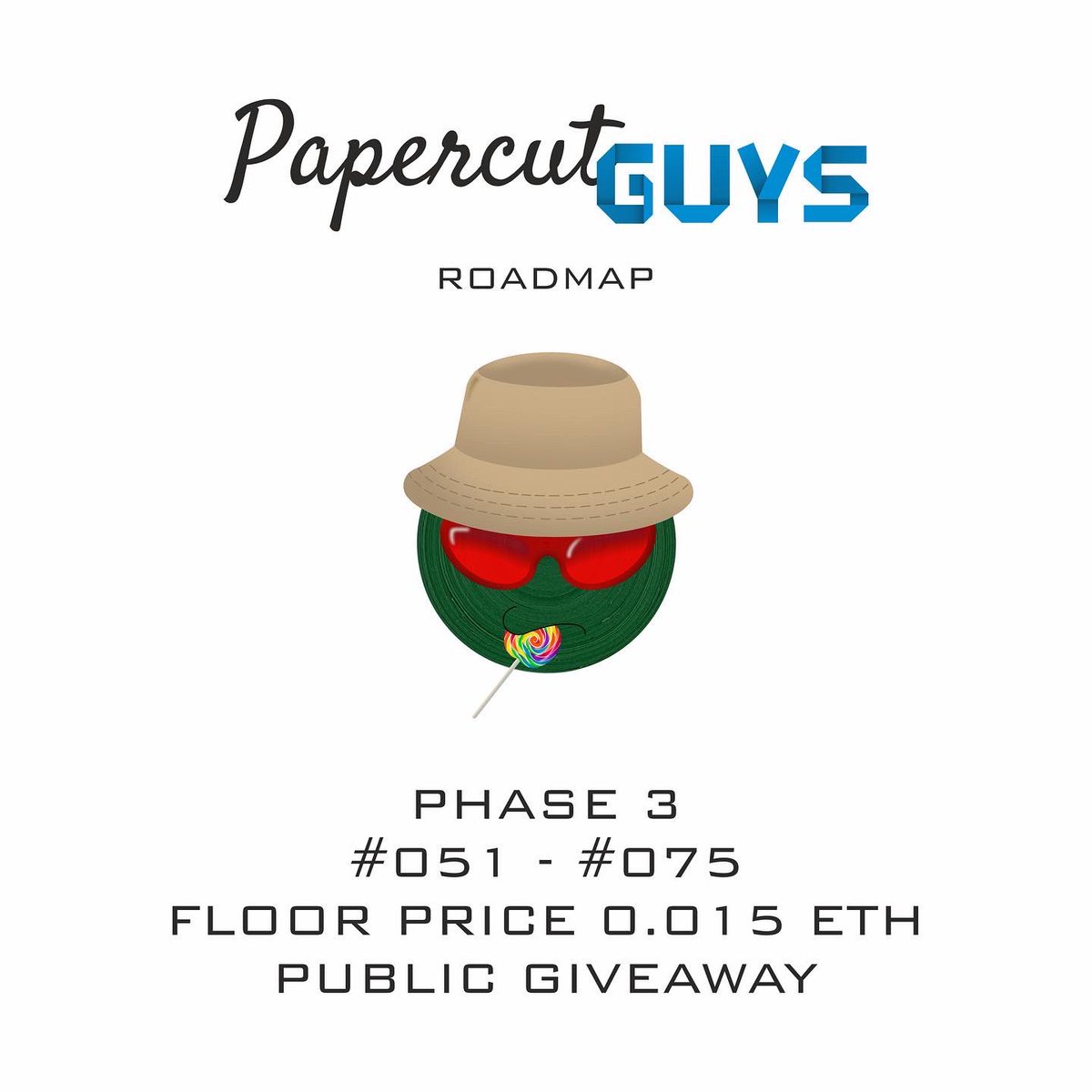 PapercutGuy's tweet image. Papercutguys roadmap 

opensea.io/collection/pap…

#nfts #nft #nftart #nftcommunity #nftcollector #nftartist #crypto #digitalart #cryptoart #art #ethereum #opensea #nftcollectors #blockchain #nftdrop #cryptocurrency #nftcollectibles @opensea #openseanft #nftcollection #cryptoartist