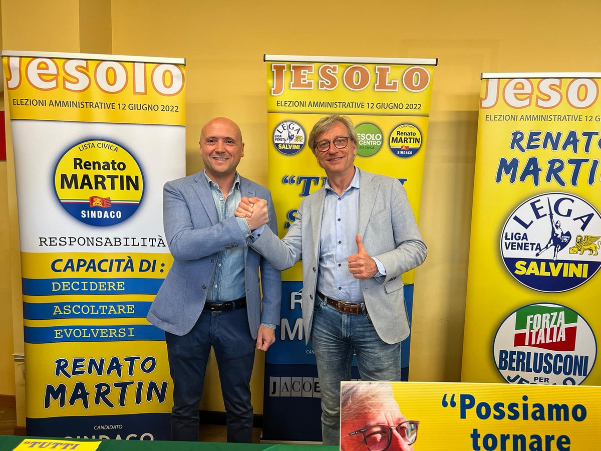 gbscaroni's tweet photo. Lunedì, in via Levantina, è stata inaugurata la sede elettorale del candidato sindaco Renato Martin.
Tanti jesolani presenti che hanno percepito esperienza, idee, entusiasmo e competenza della nostra squadra.
#JesoloCittàdaVivere #ScriviScaroni #jesolo2022 https://t.co/ffNPlpF8kf