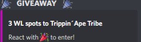 KadabixX's tweet photo. WL for @trippinapes as a giveways for @LooksRareStudio holders 👀 

As a reminder, LRS includes @BestBudsNFTs, @MaryJaneNFTs, @SoundsRareNFT and others, check in bio of LRS❗️

This is just the beginning … WAGG 🌱

#LFGrow #SolanaNFTs #NFTGiveaways https://t.co/fIMl7wzS1v