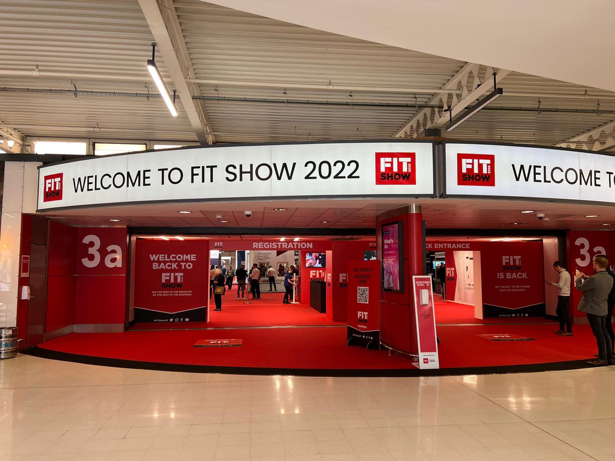 What a morning, busy busy! 

@fitshow #fitshow2022