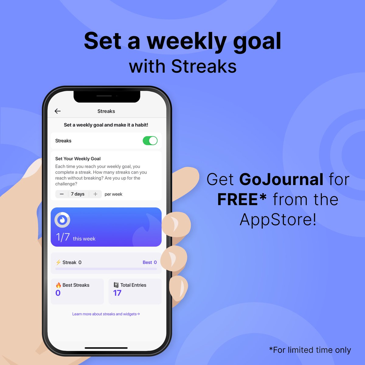 GoJournalApp tweet picture