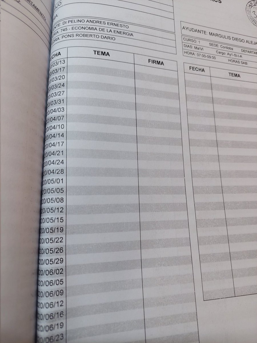 Quise firmar mi planilla de ayudante en FCE y todavía dice año 2020....
<a href="/JuanMGrana/">Juan M. Graña 🧡💚</a> Sos vos q no queres envejecer?