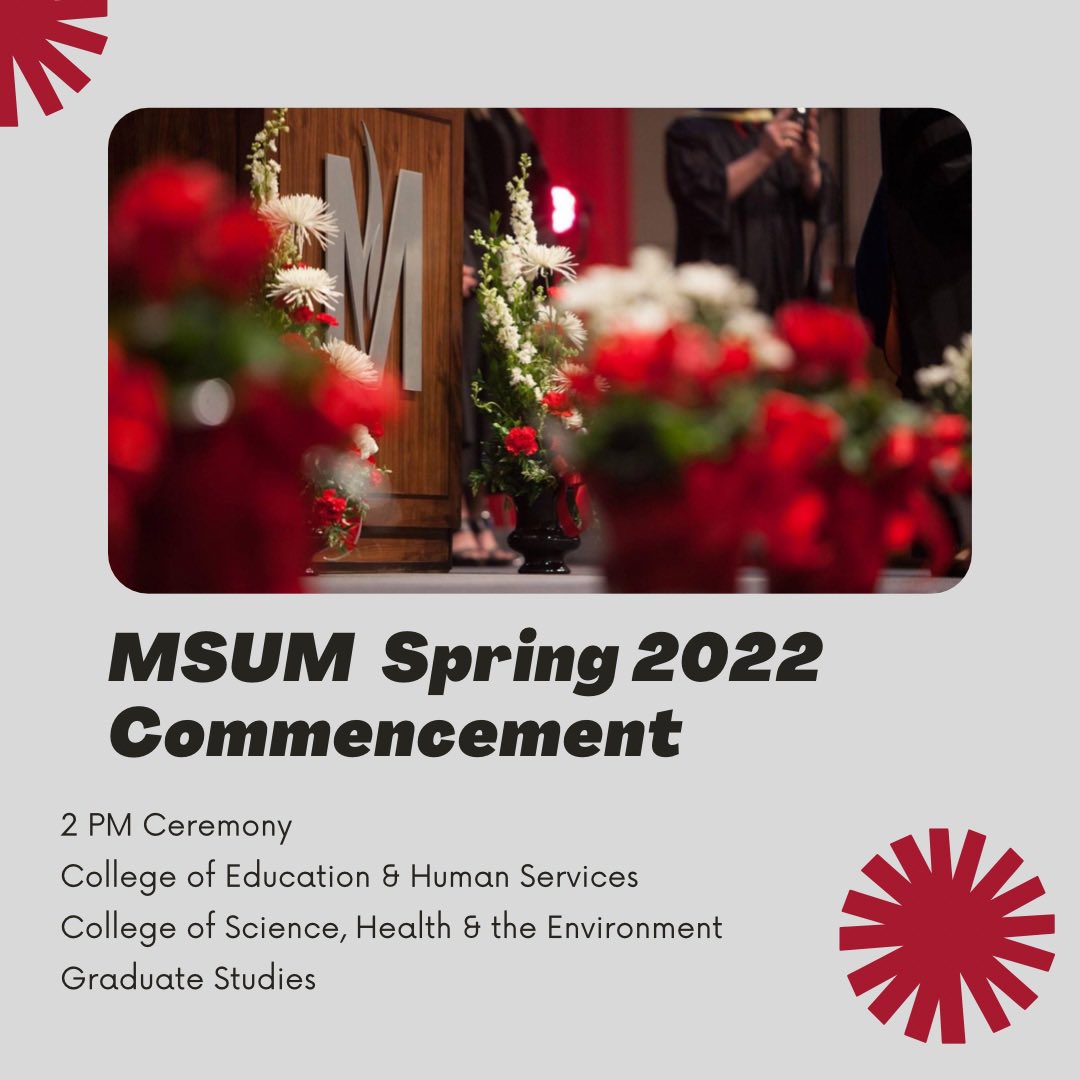 MSUM Registrar tweet media