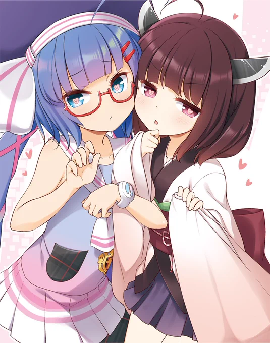 こどもの日に合わせて描いてたけど差分作ってウナきりして遊んでいたらGW終わってたの 
