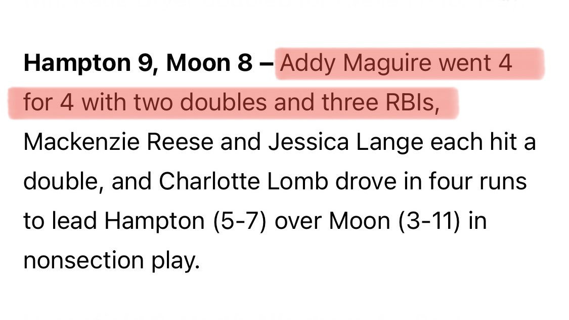 2023 C/3B Addy Maguire getting some #mediatime! 

<a href="/teampafastpitch/">Team Pennsylvania Fastpitch</a> <a href="/TribLiveHSSN/">TribLive HSSN</a>
