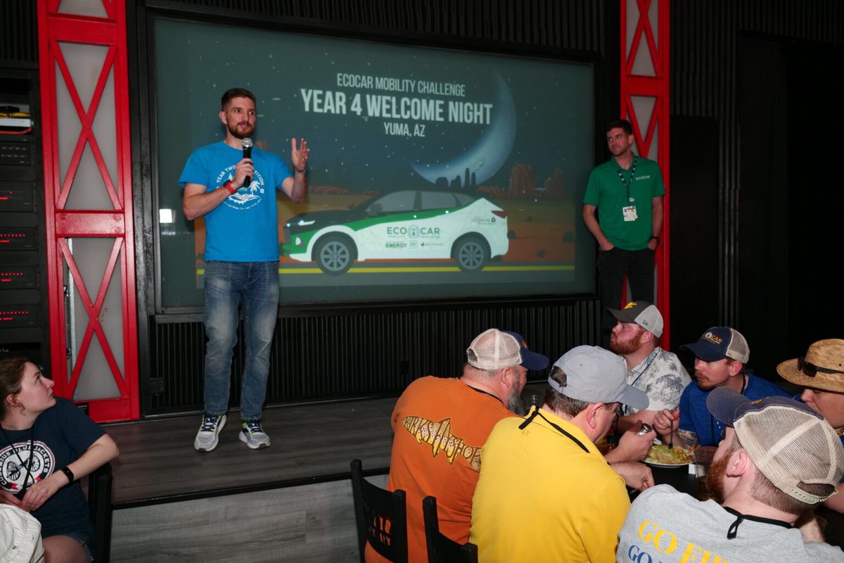 EcoCARChallenge's tweet photo. DAY 2: Teams are at @GM proving grounds and are eager to complete their finishing touches to their #ChevyBlazer before vehicle inspections. 🚗🔋

Learn more about what’s to come today and the exciting way Day 1 ended! 

https://t.co/cqXEn0J9Jh

#Year4Competition #BlazerShowdown https://t.co/8lb2ycsRec