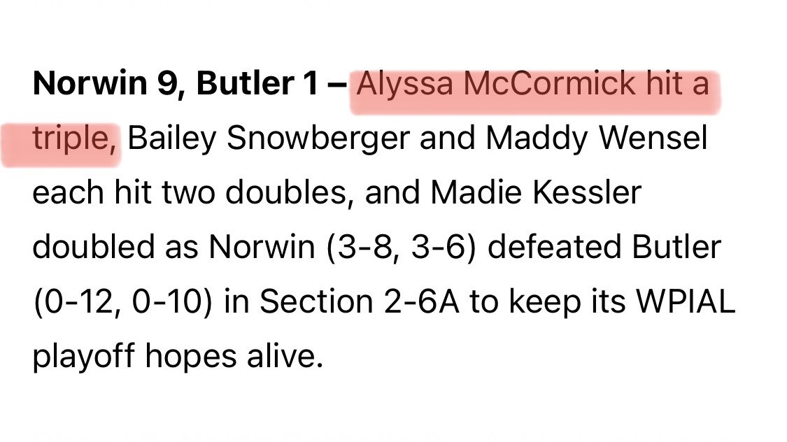 TeamPA05's tweet photo. 2023 RHP/UTL Alyssa McCormick getting some #mediatime!
@teampafastpitch @TribLiveHSSN https://t.co/jP8O8G8bc1