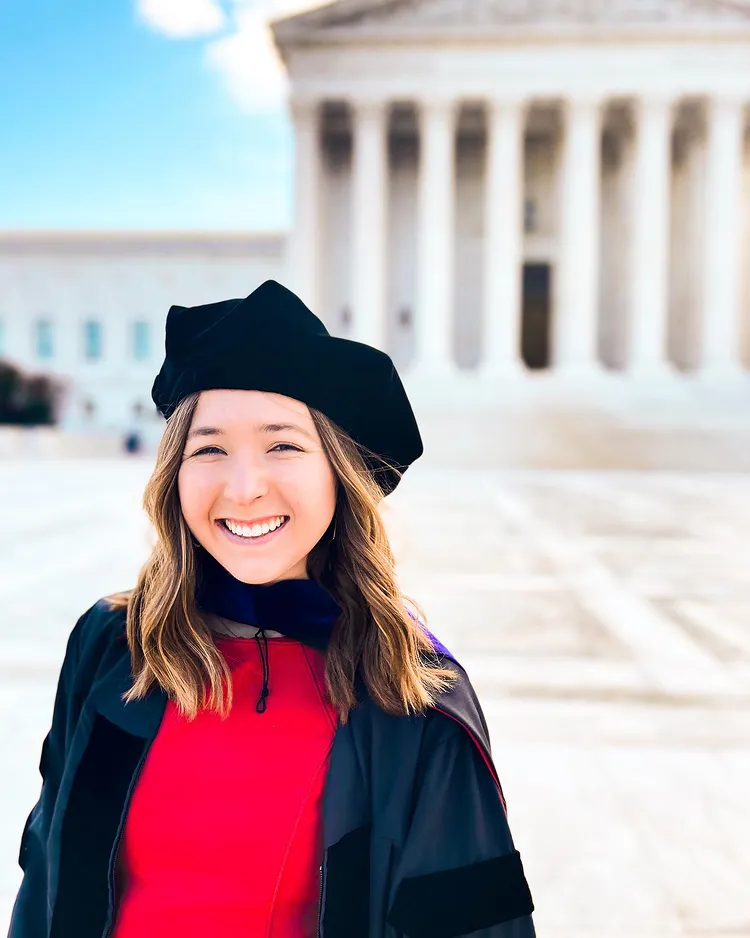 kulawschool's tweet photo. Congratulations to the KU School of Law Class of 2022! We’re looking forward to celebrating all your accomplishments this weekend. Rock Chalk, law hawks! 🎓💙❤️ #KUgrads https://t.co/su3luj83Bq