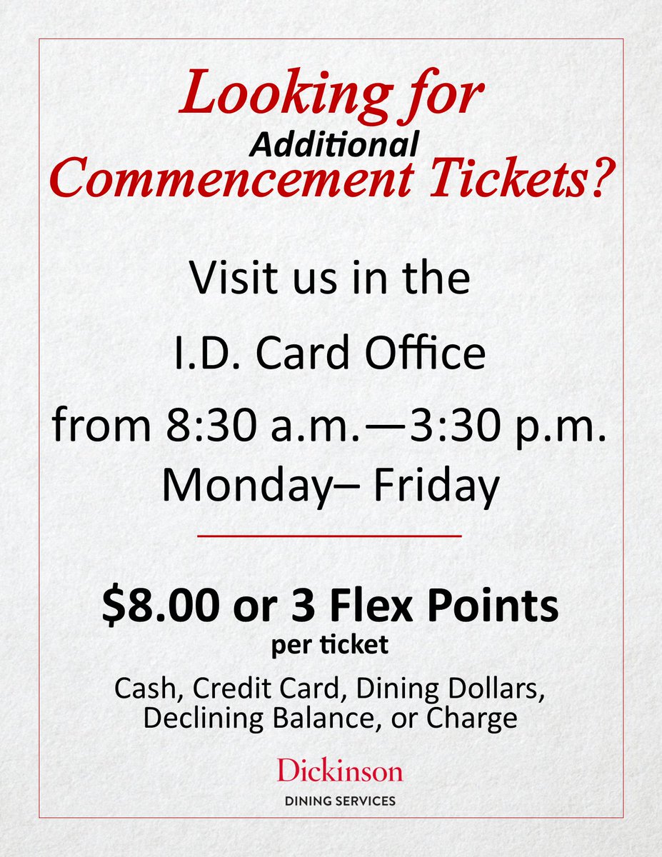 Dickinson Dining (@dsondining) on Twitter photo 