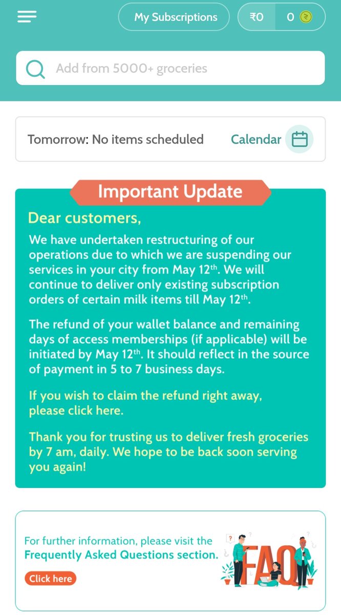 mashrujeet's tweet photo. Swiggy bought Supr Daily and ruined a perfectly good, subscription based service.
Thank you for being with us during the tough lockdown times @SuprDaily https://t.co/SbdiRhdgsB