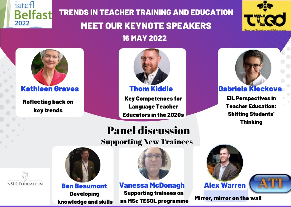Thank you ATI and NSLS Education for sponsoring IATEFL TTEd SIG PCE on 16th May in Belfast!! See you all very soon! @iatefl2022