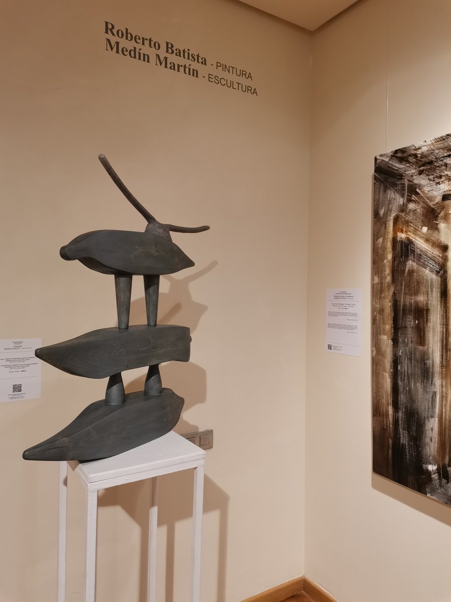 cit_sur's tweet photo. El Cit Sur en el Hotel Ritz-Carlton,Abama con la continuación de su proyecto CITARTE. Una exposición bipersonal de Medin Martin y de Roberto Batista. 
Esculturas y pinturas en gran armonía en la Galería de Arte del hotel. https://t.co/eW4oU0hYPS