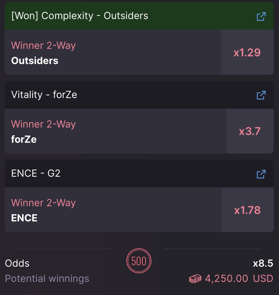 Idk. Had a feeling on ForZe. Probably stupid. Lets see 🤓

WIN $100 (if coupon wins)
- Like, retweet &amp; follow <a href="/SEBM1337/">CODE SEBM</a> 
- Post ur 500 Casino ID

Best casino &amp; sportsbook: 
500.casino/r/SEBM

Gamble Responsibly, +18
